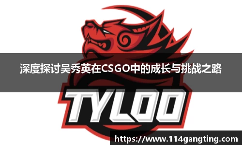 深度探讨吴秀英在CSGO中的成长与挑战之路