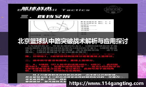 北京篮球队中路突破战术解析与应用探讨